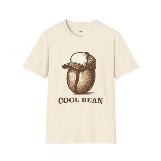 Cool bean, Coffee Lover Unisex T-Shirt, Funny Coffee Tee, Cute Gift for Baristas, Coffee Obsessed Apparel, Casual Everyday Wear