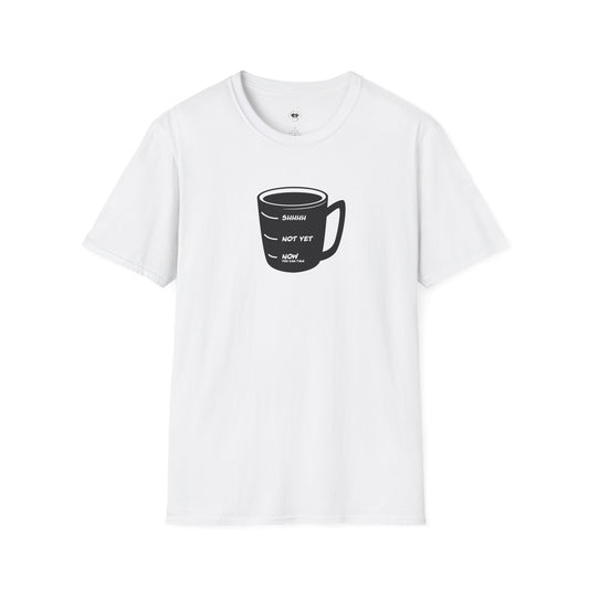 Coffee Meter, Coffee Lover Unisex T-Shirt, Funny Coffee Tee, Cute Gift for Baristas, Coffee Obsessed Apparel, Casual Everyday Wear