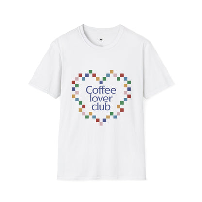 Coffee lover club heart, Coffee Lover Unisex T-Shirt
