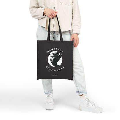 Mentally elsewhere Tote bag