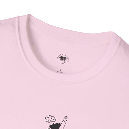 Protagonist of my coffee break, Coffee Lover Unisex T-Shirt, Funny Coffee Tee, Cute Gift for Baristas, Coffee Obsessed Apparel, Casual Everyday Wear