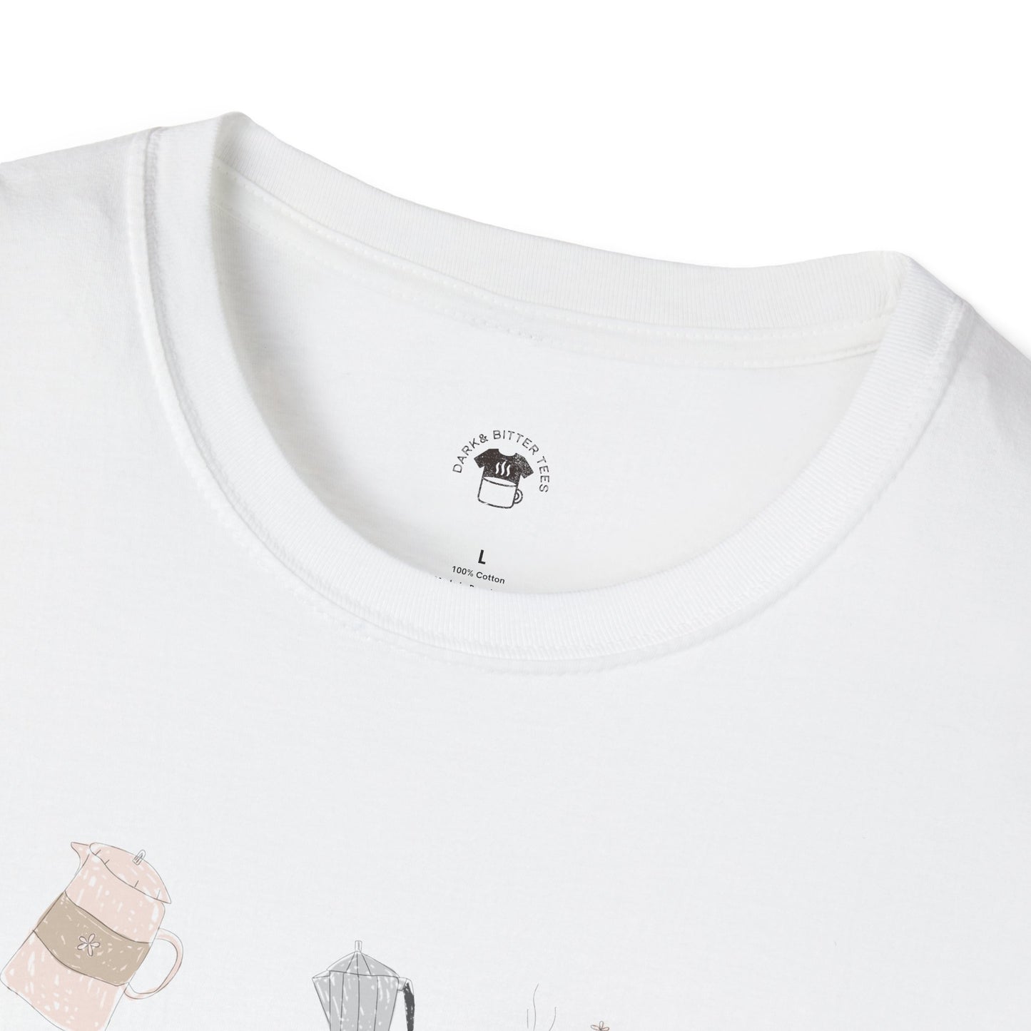 Good day starts with coffee, Coffee Lover Unisex T-Shirt, Funny Coffee Tee, Cute Gift for Baristas, Coffee Obsessed Apparel, Casual Everyday Wear