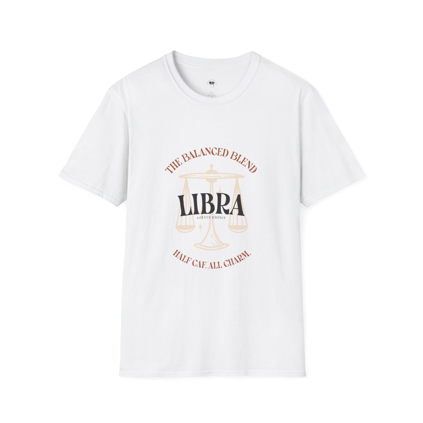 Libra coffee, Coffee Lover Unisex T-Shirt, Funny Coffee Tee, Cute Gift for Baristas, Coffee Obsessed Apparel, Casual Everyday Wear