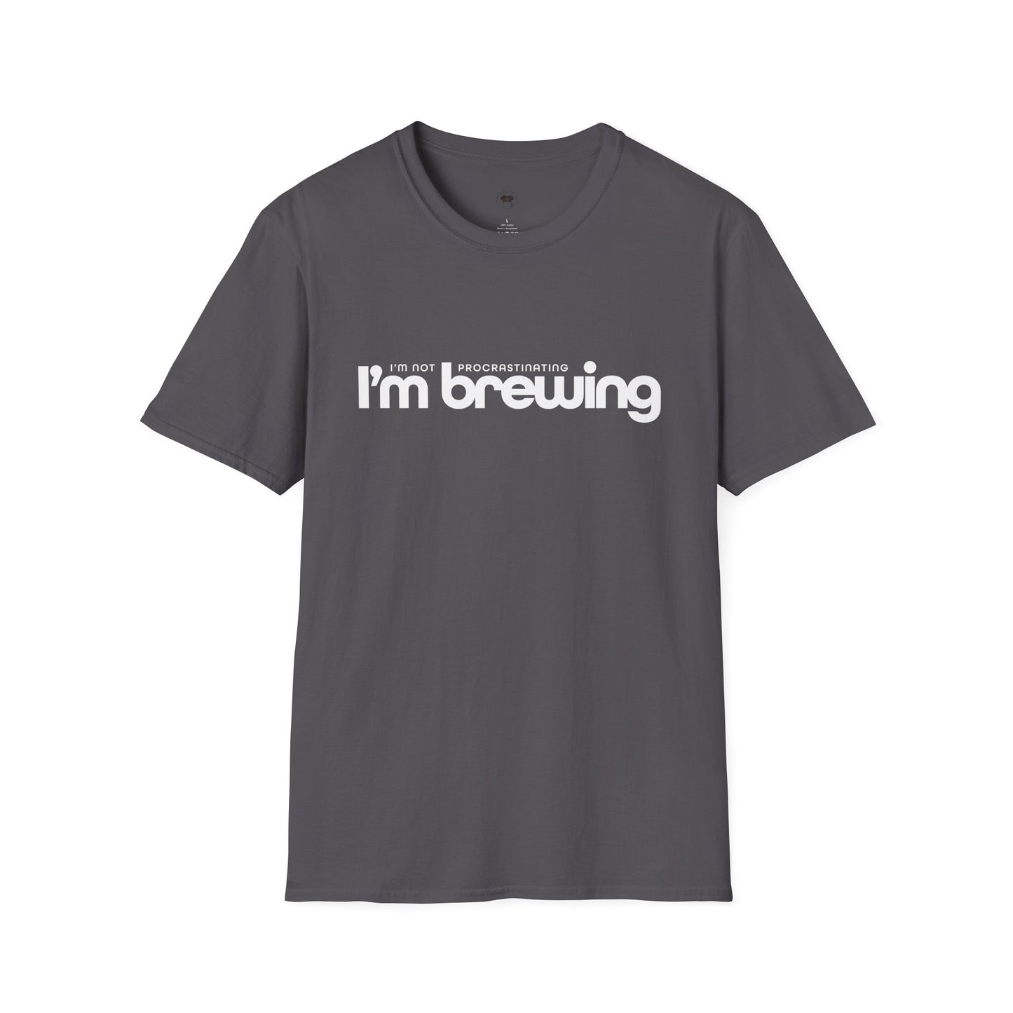 I'm not procrastinating, I'm brewing, Coffee Lover Unisex T-Shirt