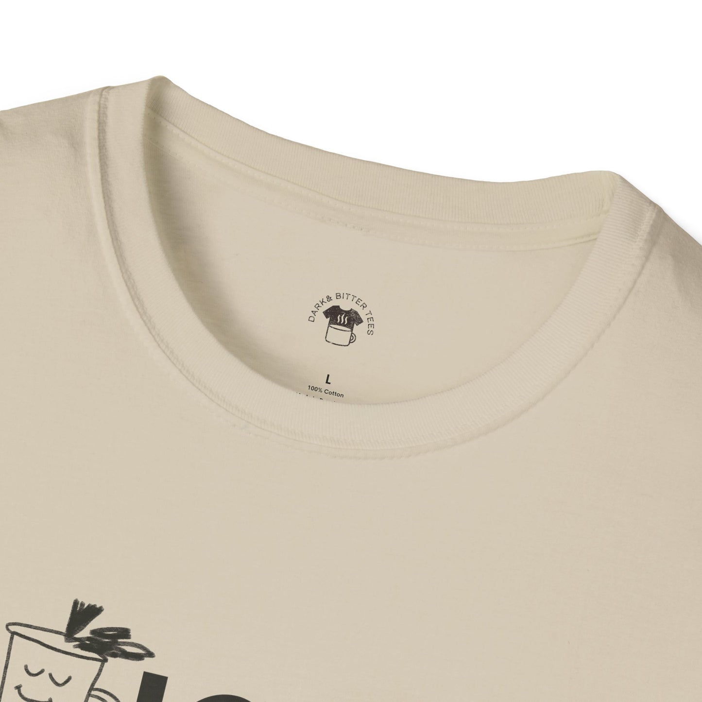 Latte, Coffee Lover Unisex T-Shirt, Funny Coffee Tee, Cute Gift for Baristas, Coffee Obsessed Apparel, Casual Everyday Wear