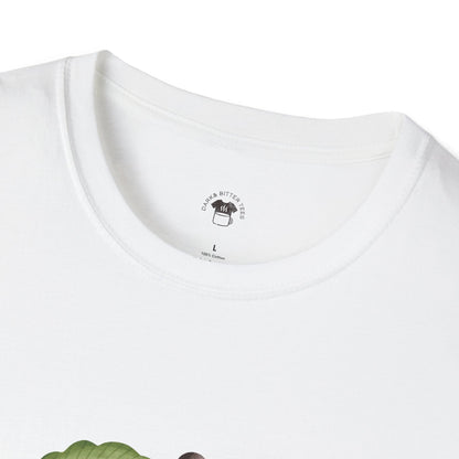 Retro French Press, Coffee Lover Unisex T-Shirt, Funny Coffee Tee, Cute Gift for Baristas, Coffee Obsessed Apparel, Casual Everyday Wear