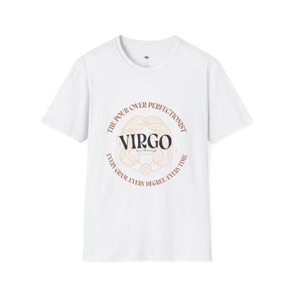 Virgo coffee, Coffee Lover Unisex T-Shirt, Funny Coffee Tee, Cute Gift for Baristas, Coffee Obsessed Apparel, Casual Everyday Wear