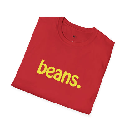 beans, Coffee Lover Unisex T-Shirt, Funny Coffee Tee, Cute Gift for Baristas, Coffee Obsessed Apparel, Casual Everyday Wear