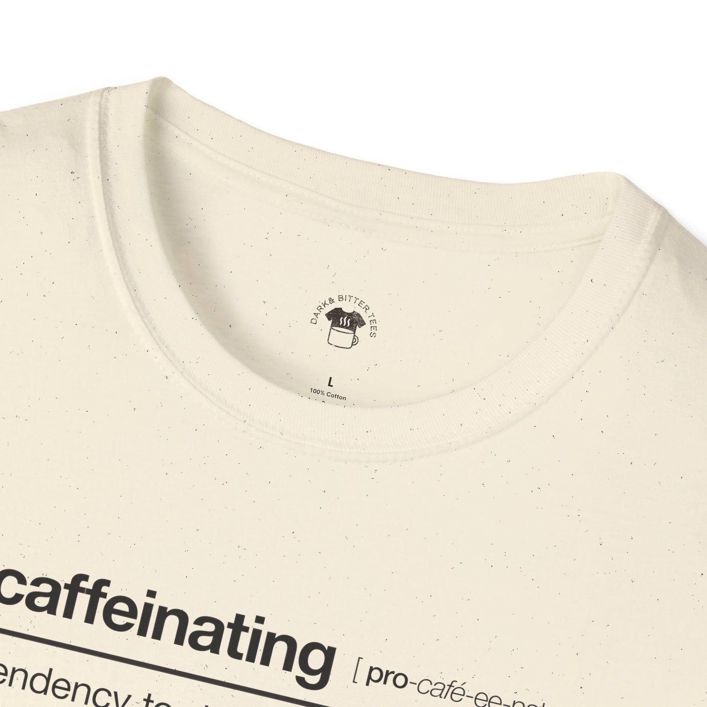 Procaffeinating, Coffee Lover Unisex T-Shirt, Funny Coffee Tee, Cute Gift for Baristas, Coffee Obsessed Apparel, Casual Everyday Wear