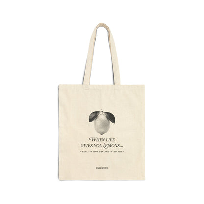 When life gives you lemons Tote bag