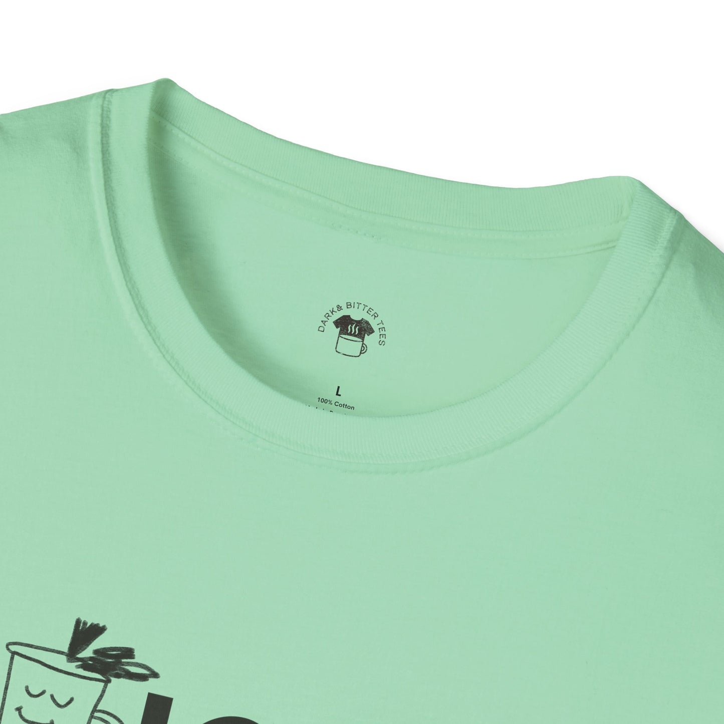 Latte, Coffee Lover Unisex T-Shirt, Funny Coffee Tee, Cute Gift for Baristas, Coffee Obsessed Apparel, Casual Everyday Wear