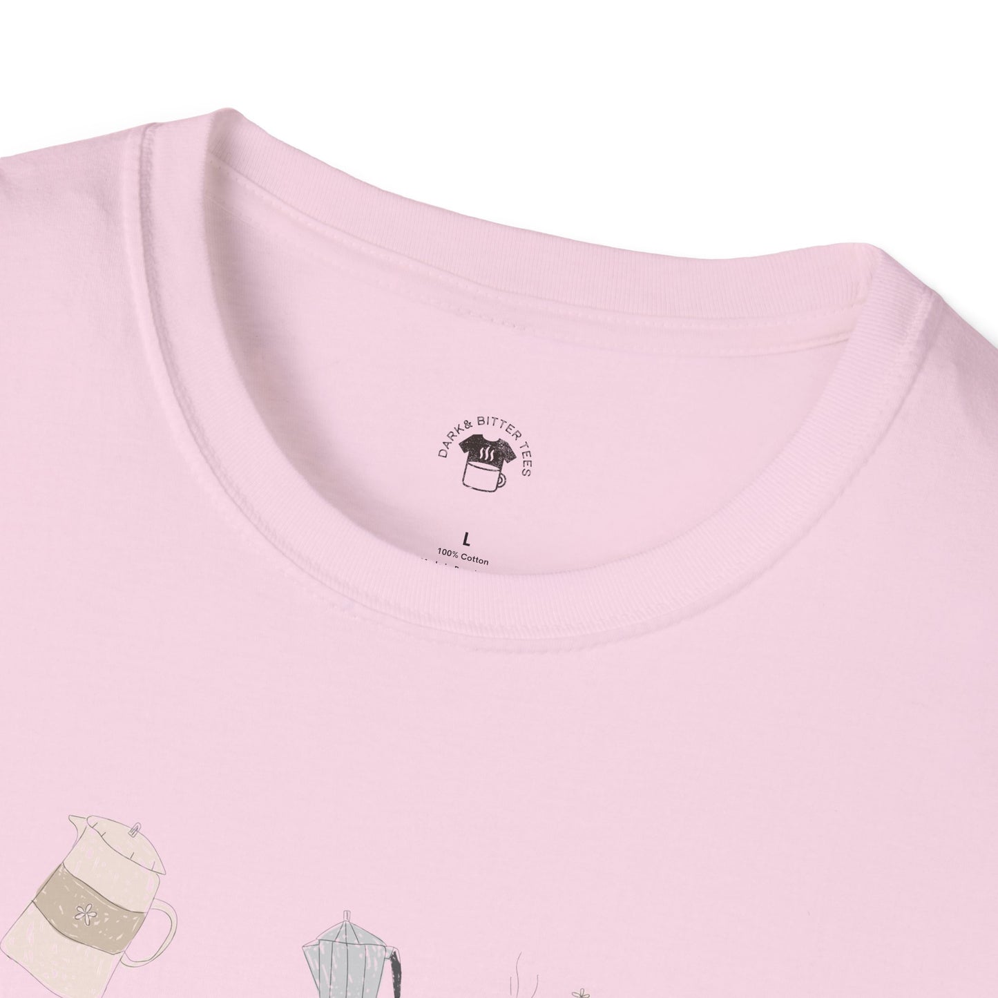 Good day starts with coffee, Coffee Lover Unisex T-Shirt, Funny Coffee Tee, Cute Gift for Baristas, Coffee Obsessed Apparel, Casual Everyday Wear