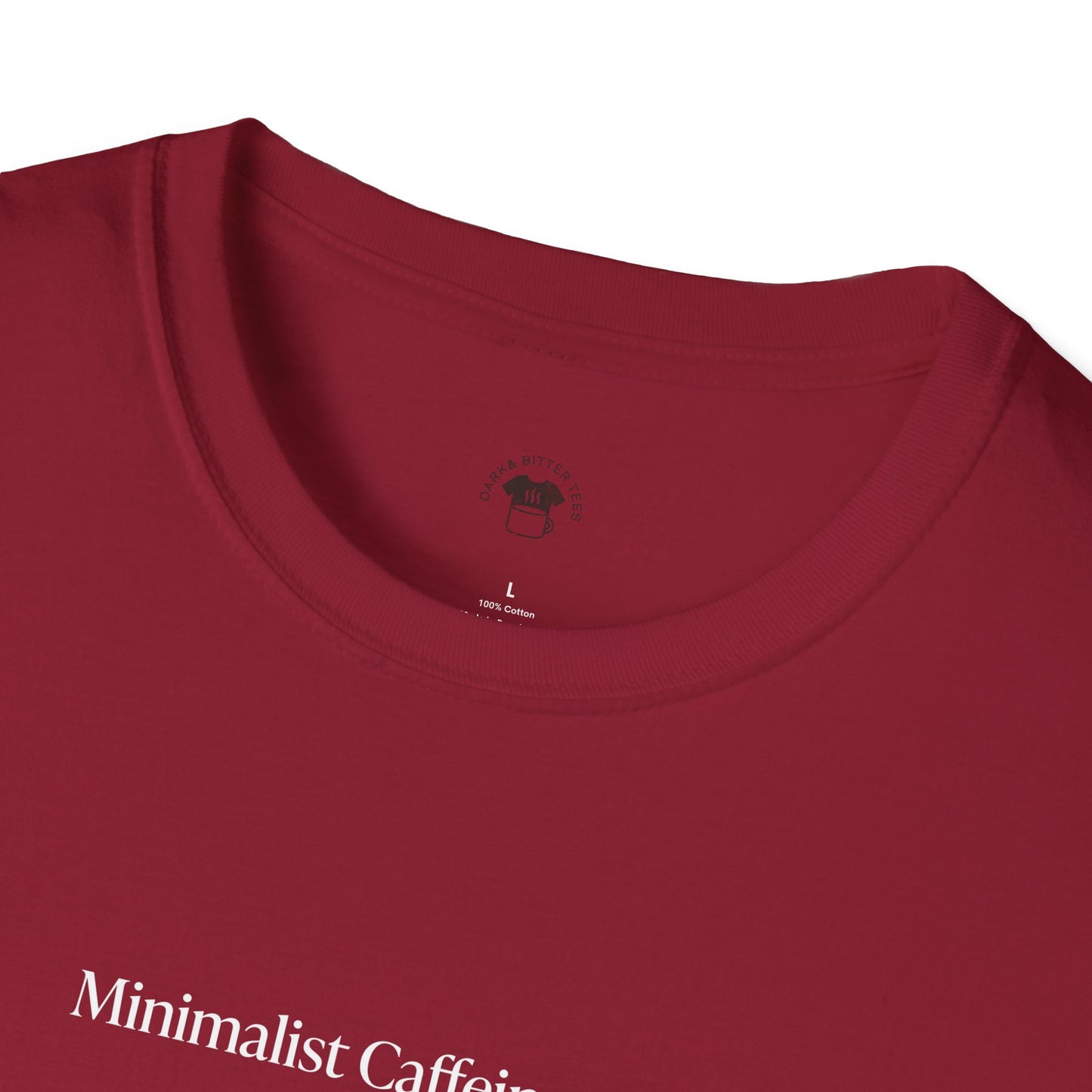 Minimalist Caffeine Club, Coffee Lover Unisex T-Shirt, Funny Coffee Tee, Cute Gift for Baristas, Coffee Obsessed Apparel, Casual Everyday Wear