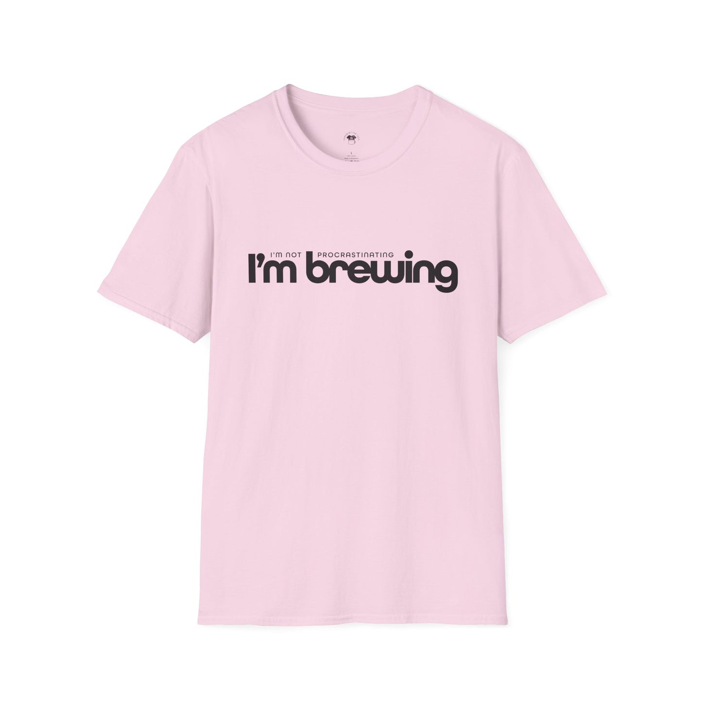 I'm not procrastinating, I'm brewing, Coffee Lover Unisex T-Shirt