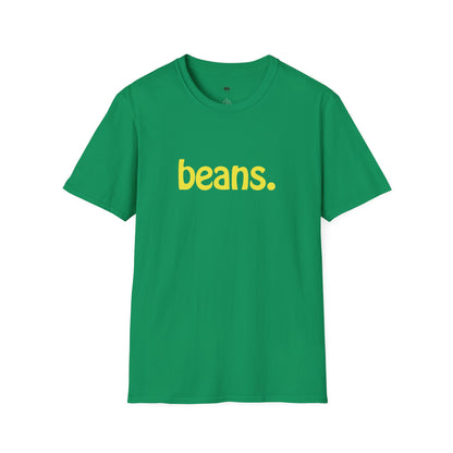 beans, Coffee Lover Unisex T-Shirt, Funny Coffee Tee, Cute Gift for Baristas, Coffee Obsessed Apparel, Casual Everyday Wear