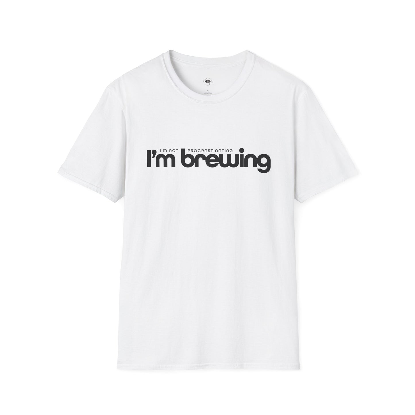 I'm not procrastinating, I'm brewing, Coffee Lover Unisex T-Shirt