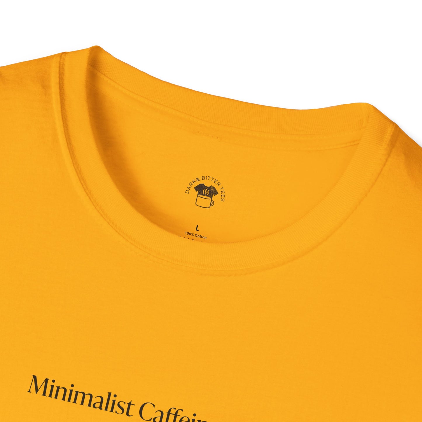 Minimalist Caffeine Club, Coffee Lover Unisex T-Shirt, Funny Coffee Tee, Cute Gift for Baristas, Coffee Obsessed Apparel, Casual Everyday Wear