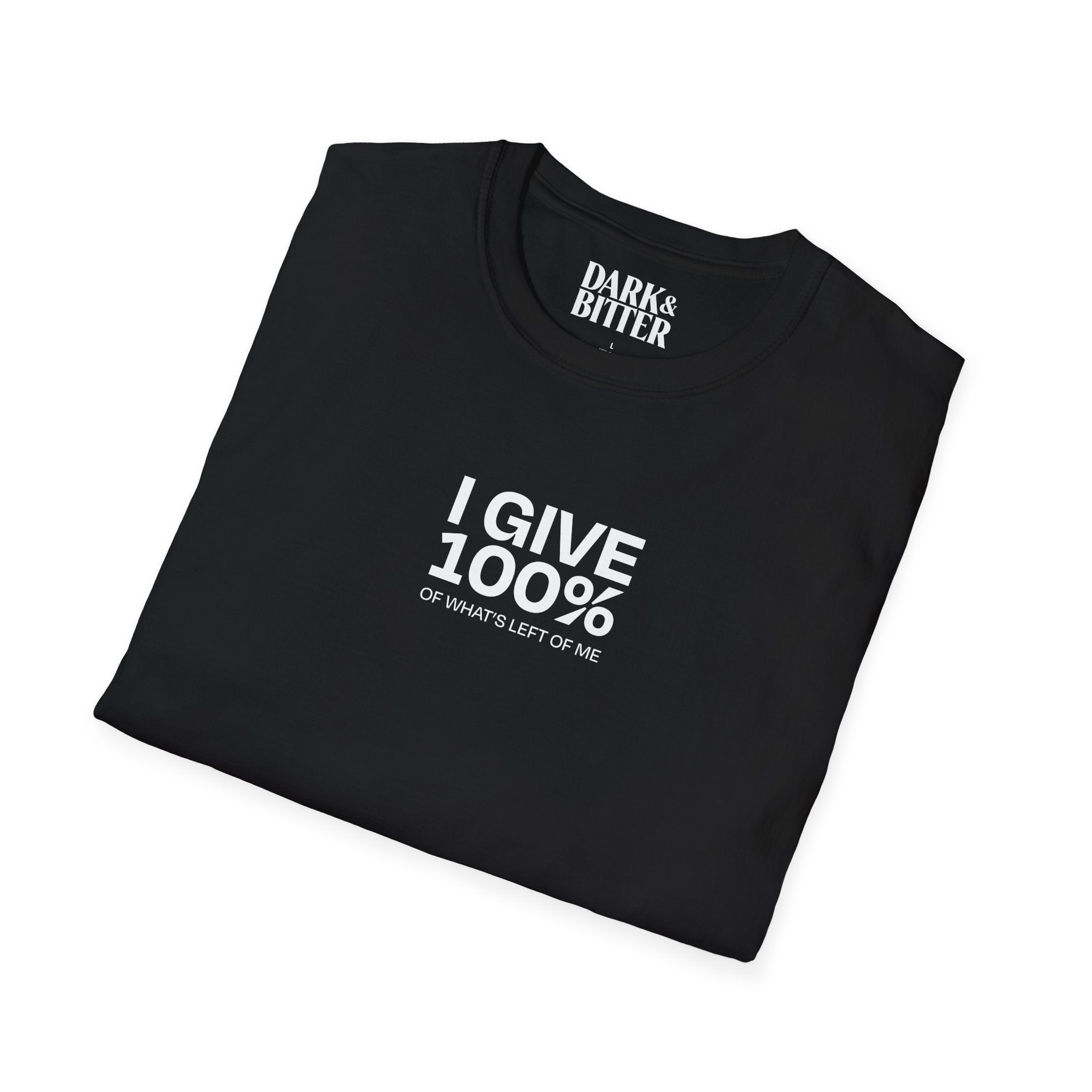 I give 100%