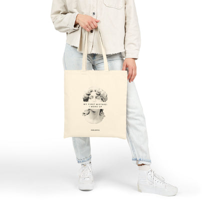 My first mistake Tote bag
