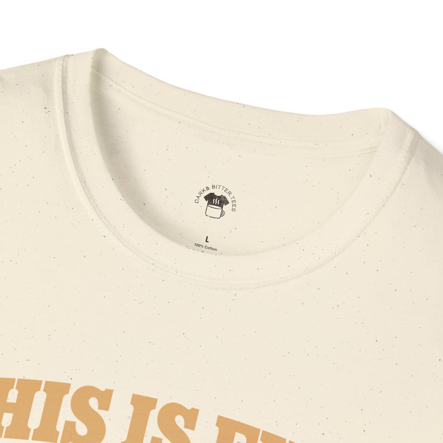 This is fine, this is coffee, Coffee Lover Unisex T-Shirt