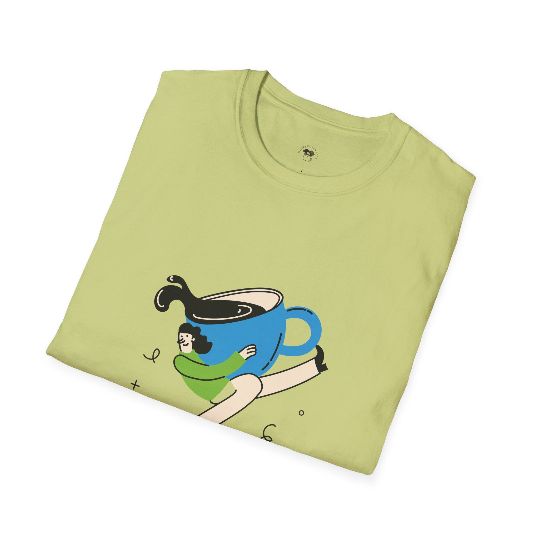 A Latte to handle, Coffee Lover Unisex T-Shirt, Funny Coffee Tee, Cute Gift for Baristas, Coffee Obsessed Apparel, Casual Everyday Wear