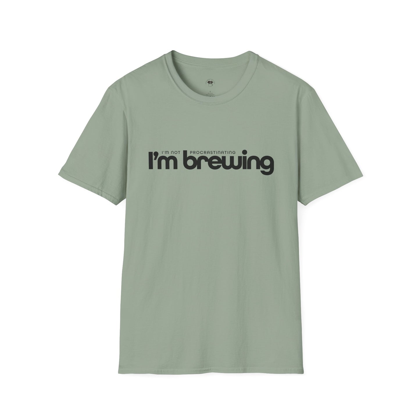 I'm not procrastinating, I'm brewing, Coffee Lover Unisex T-Shirt