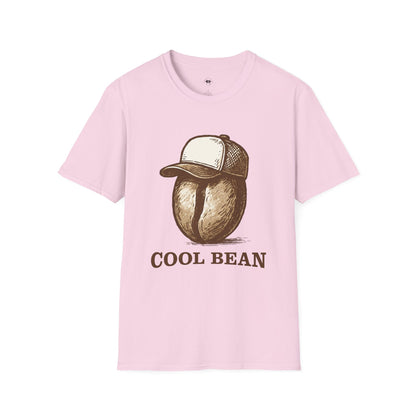 Cool bean, Coffee Lover Unisex T-Shirt, Funny Coffee Tee, Cute Gift for Baristas, Coffee Obsessed Apparel, Casual Everyday Wear