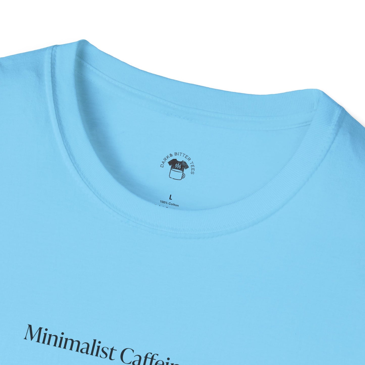 Minimalist Caffeine Club, Coffee Lover Unisex T-Shirt, Funny Coffee Tee, Cute Gift for Baristas, Coffee Obsessed Apparel, Casual Everyday Wear