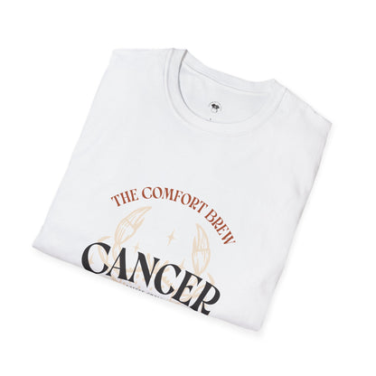 Cancer coffee, Coffee Lover Unisex T-Shirt, Funny Coffee Tee, Cute Gift for Baristas, Coffee Obsessed Apparel, Casual Everyday Wear