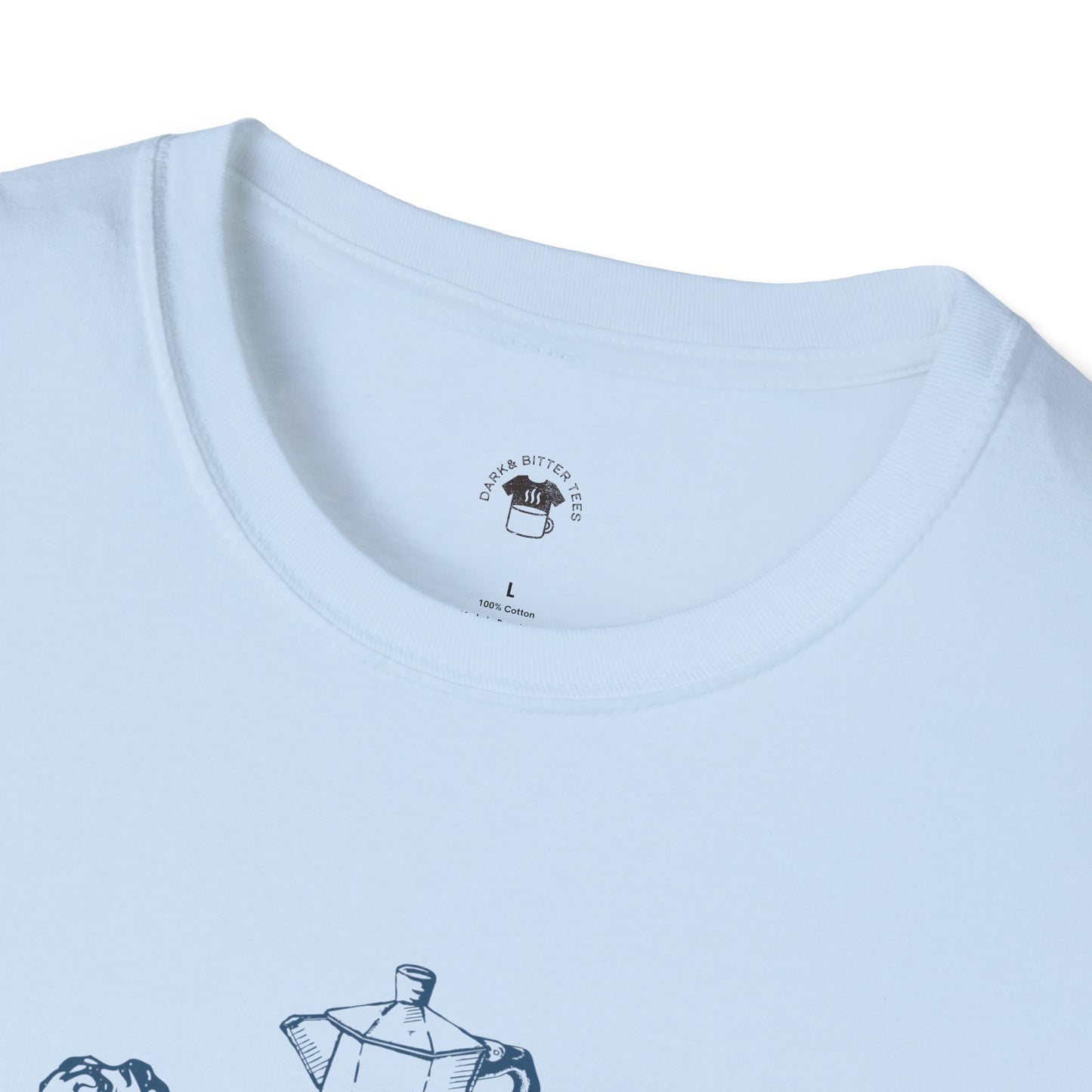 Fast strong Italian, Coffee Lover Unisex T-Shirt, Funny Coffee Tee, Cute Gift for Baristas, Coffee Obsessed Apparel, Casual Everyday Wear