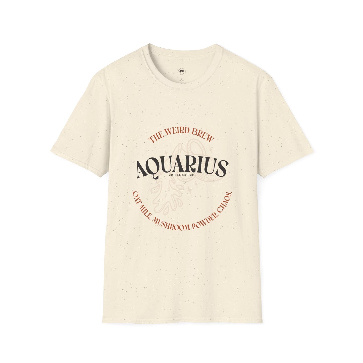 Aquarius coffee, Coffee Lover Unisex T-Shirt, Funny Coffee Tee, Cute Gift for Baristas, Coffee Obsessed Apparel, Casual Everyday Wear