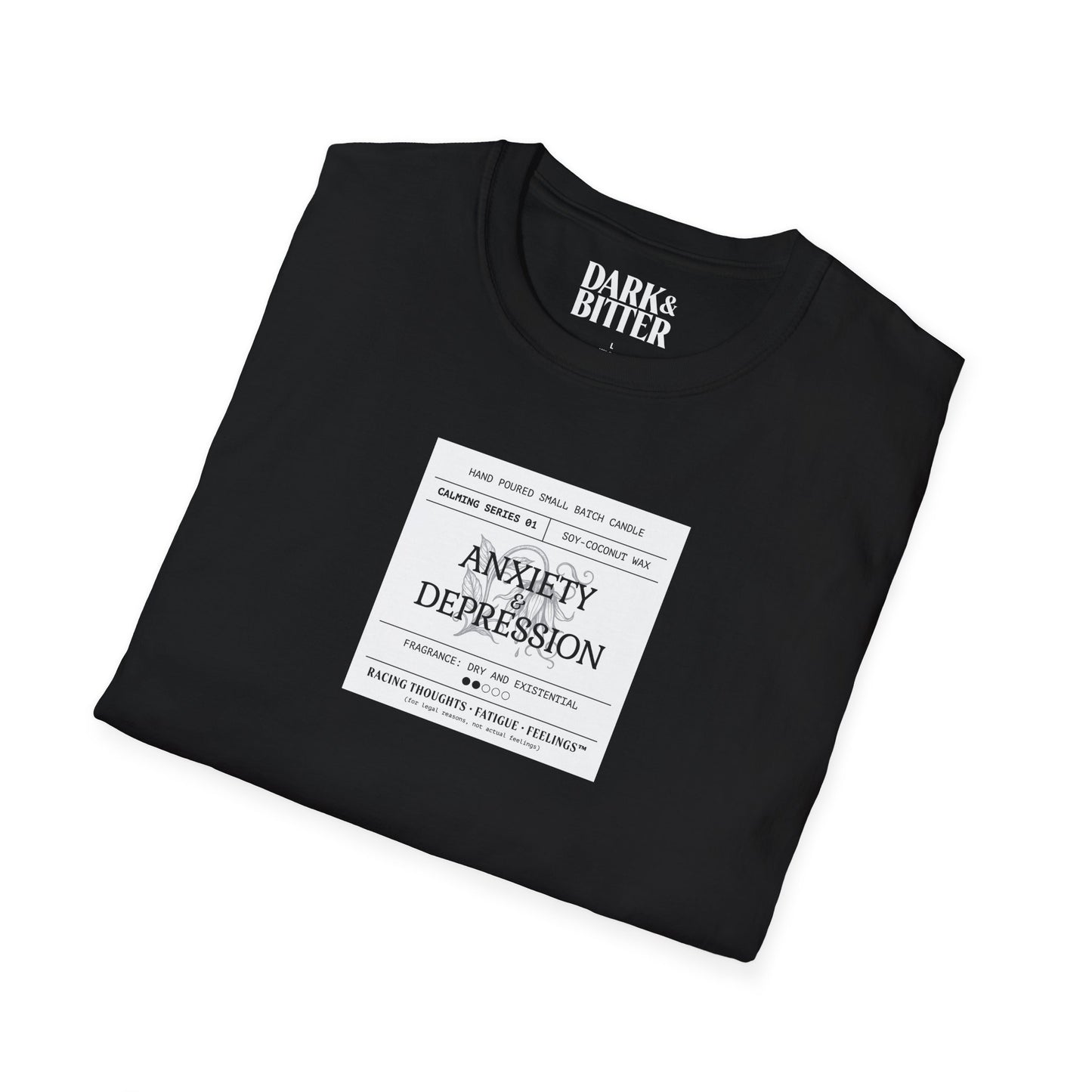 Anxiety & Depression Candle T-Shirt