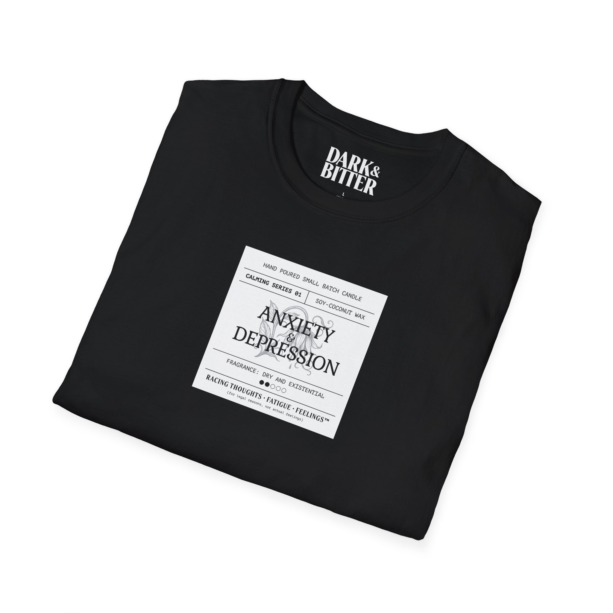Anxiety & Depression Candle T-Shirt