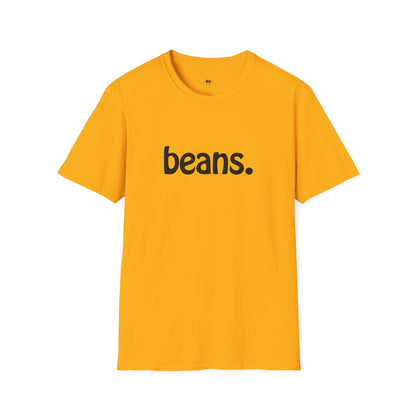 beans, Coffee Lover Unisex T-Shirt, Funny Coffee Tee, Cute Gift for Baristas, Coffee Obsessed Apparel, Casual Everyday Wear