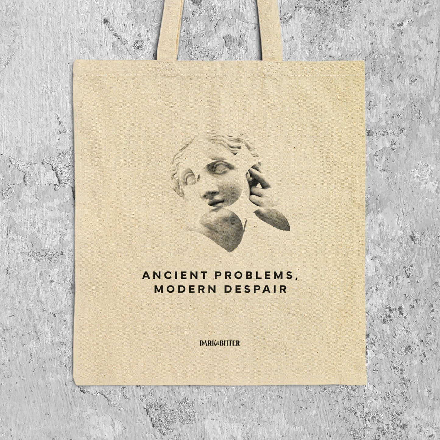 Ancient problems, modern despair Tote bag