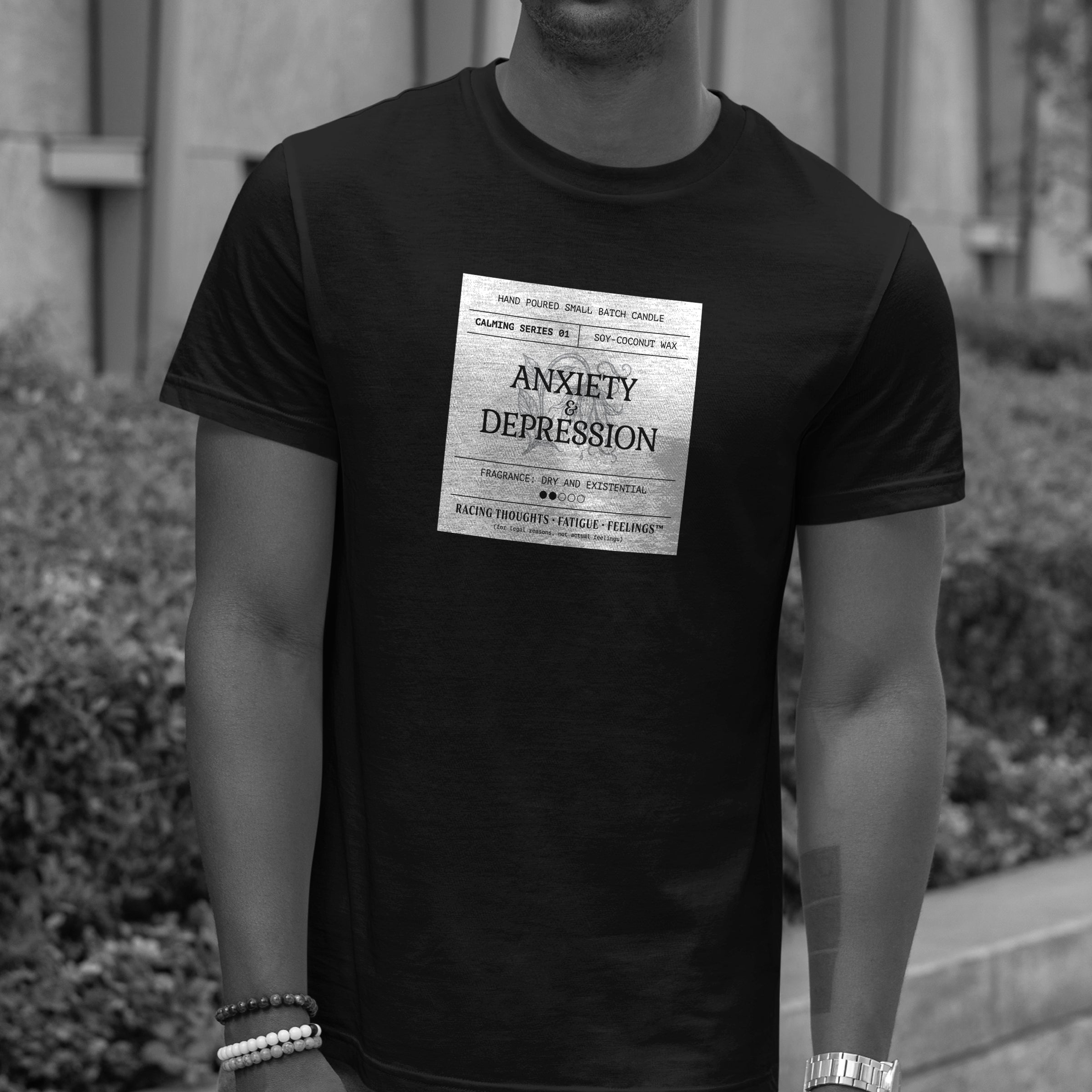 Anxiety & Depression Candle T-Shirt