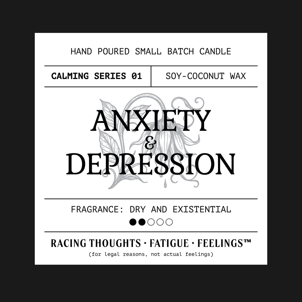 Anxiety & Depression Candle T-Shirt