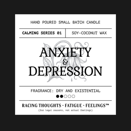Anxiety & Depression Candle T-Shirt
