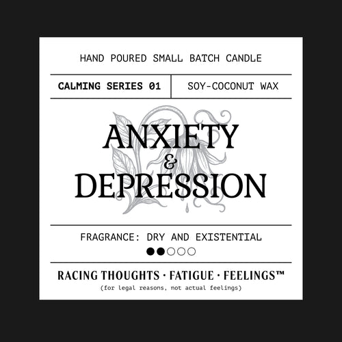 Anxiety & Depression Candle T-Shirt