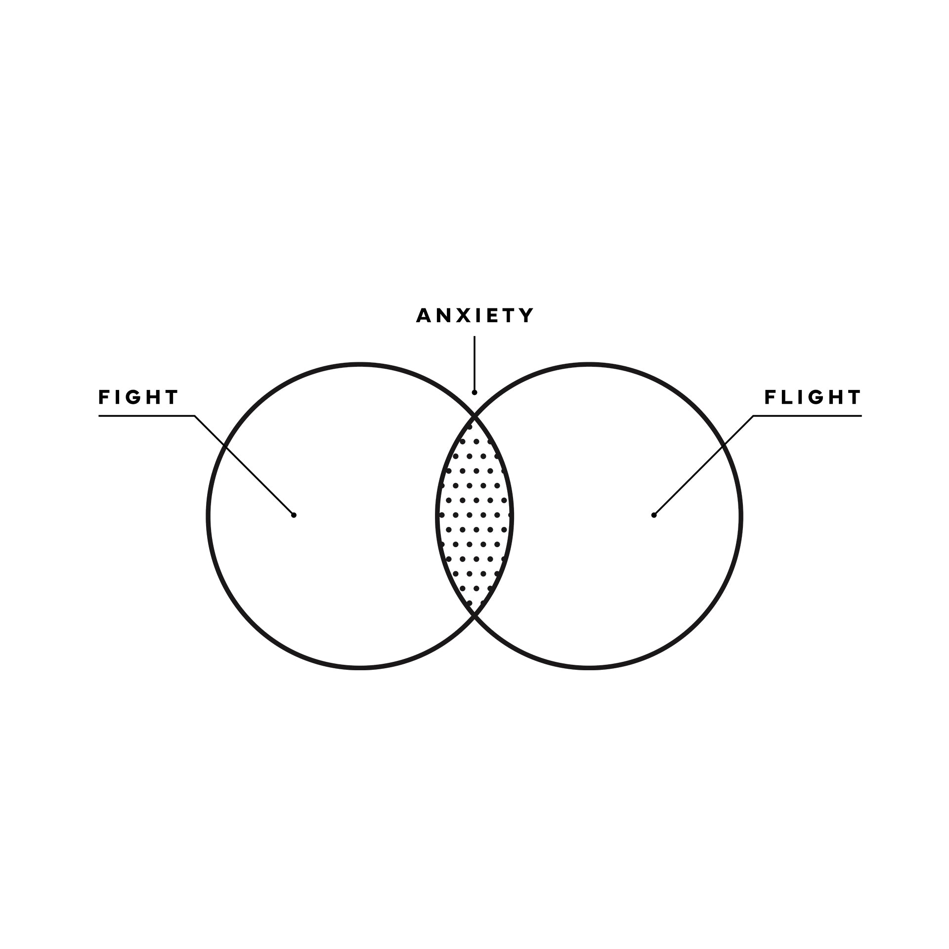 Fight, Flight, Anxiety T-Shirt