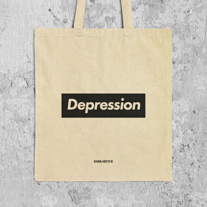 Depression Tote bag