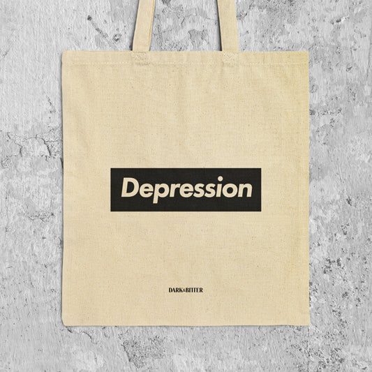 Depression Tote bag