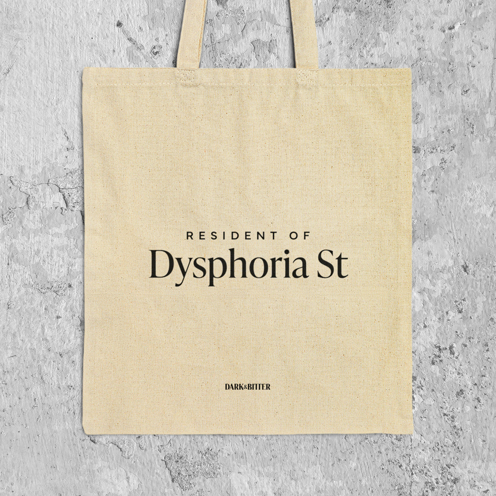 Resident of Dysphoria St. Tote bag