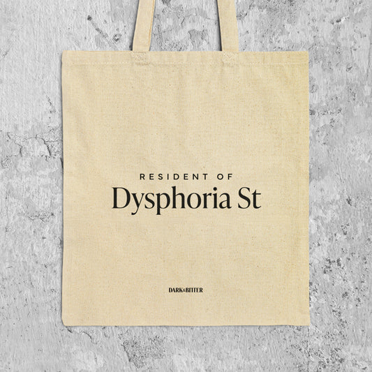 Resident of Dysphoria St. Tote bag