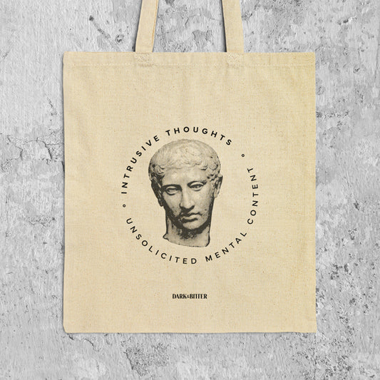 Intrusive thoughts Tote bag