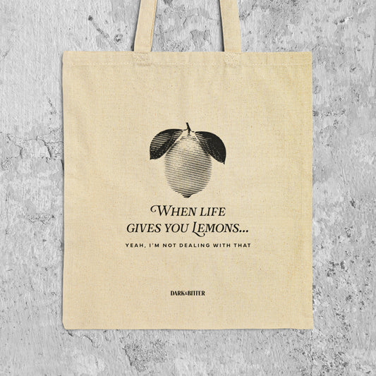 When life gives you lemons Tote bag