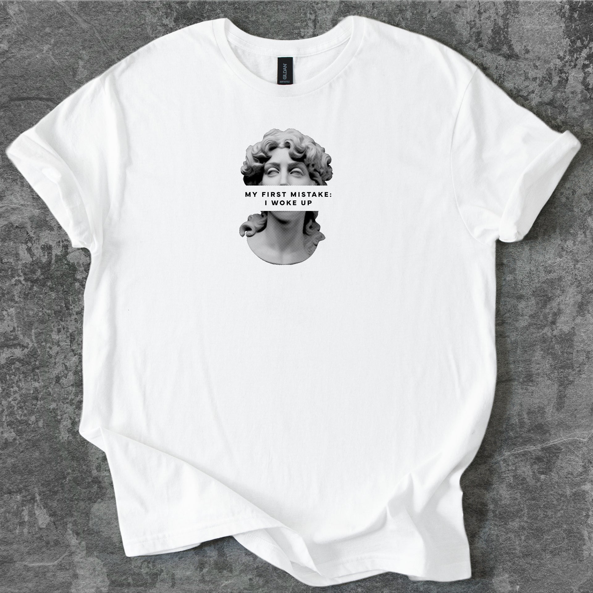 My first mistake: I woke up T-Shirt
