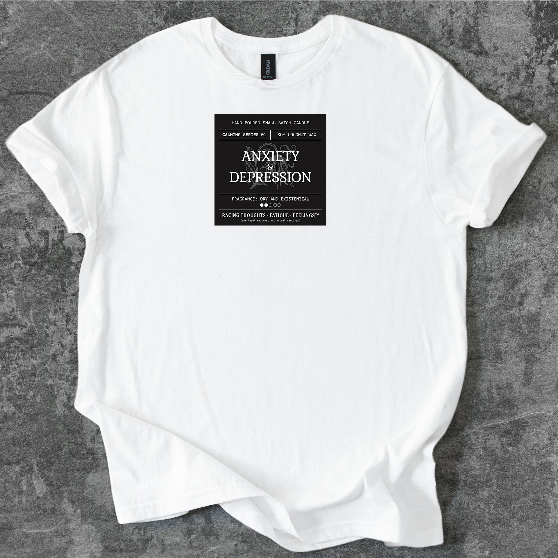 Anxiety & Depression Candle T-Shirt